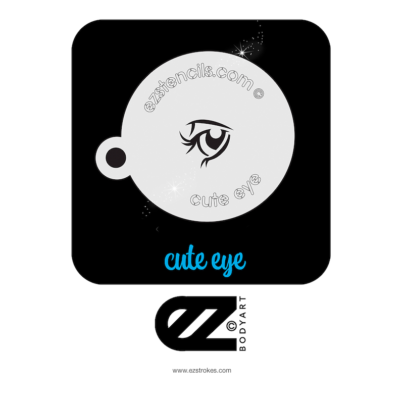 EZ Stencils, Cute Eye