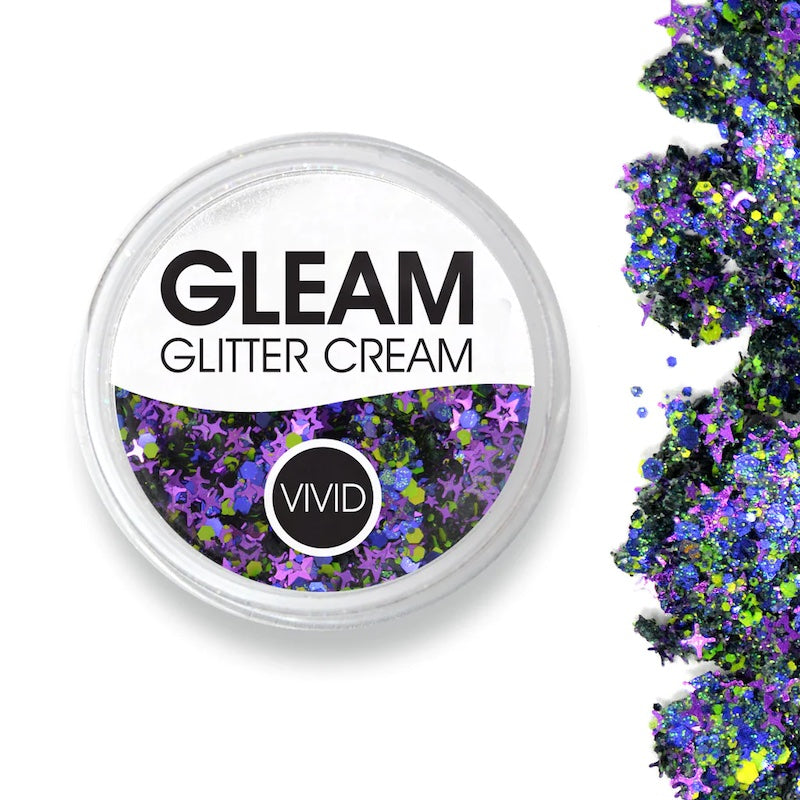 Vivid, Gleam Glitter Cream 10g, Infinity