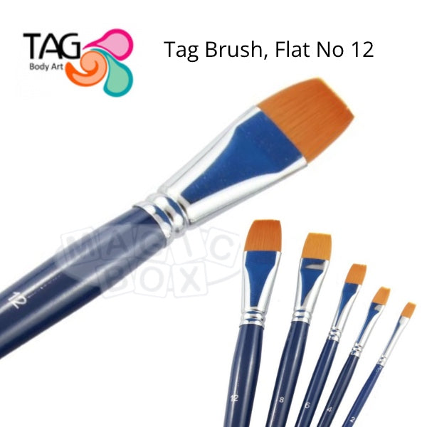 TAG Brush - #12 Flat (3/4)