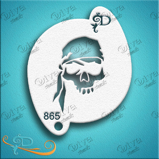 Diva Mini, Pirate Skull-Headband