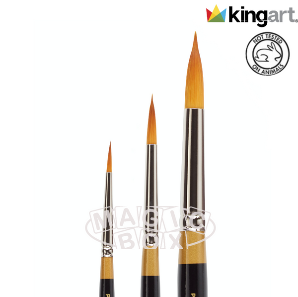 KingArt Face Painting Brushes — Jest Paint - Face Paint Store