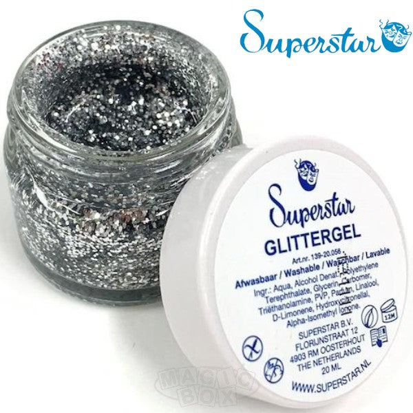 Superstar Gel Glitter Silver