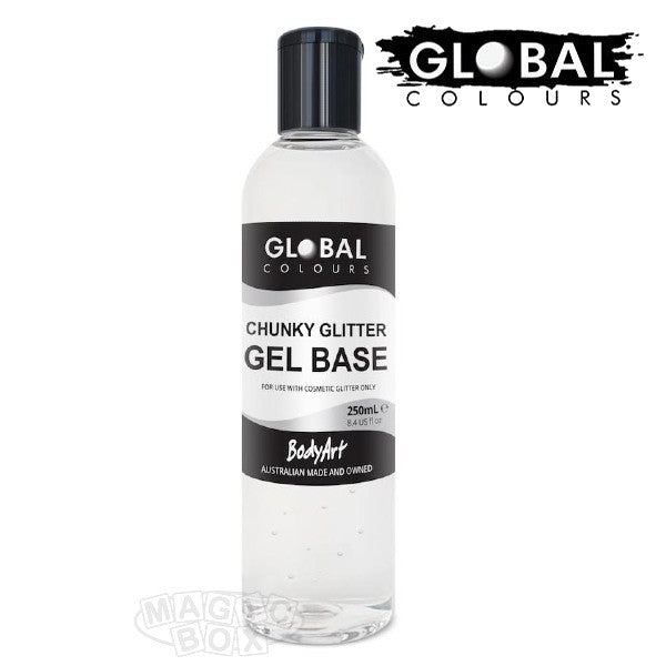 Global, Glitter Gel Base, 250ml