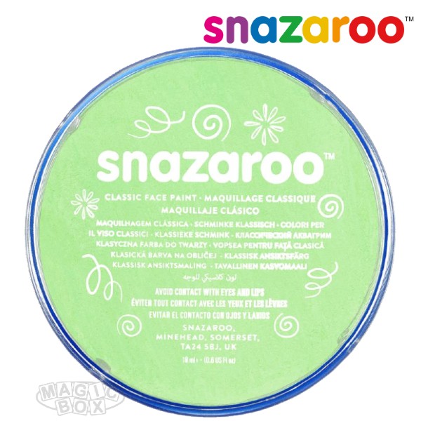 Snazaroo, 18ml Green Pale