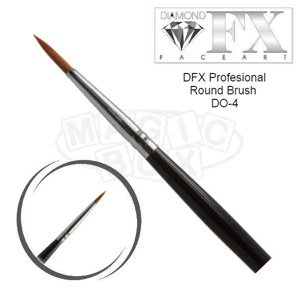 DFX Pro. Round Brush D0-4