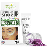 Snazaroo, Bio Glitter Kit, Fuchsia