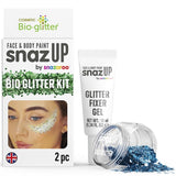 Snazaroo, Bio Glitter Kit, Ocean Blue