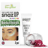 Snazaroo, Bio Glitter Kit, Red