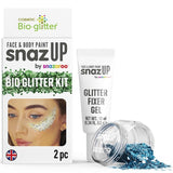 Snazaroo, Bio Glitter Kit, Sky Blue