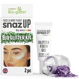 Snazaroo, Bio Glitter Kit, Violet