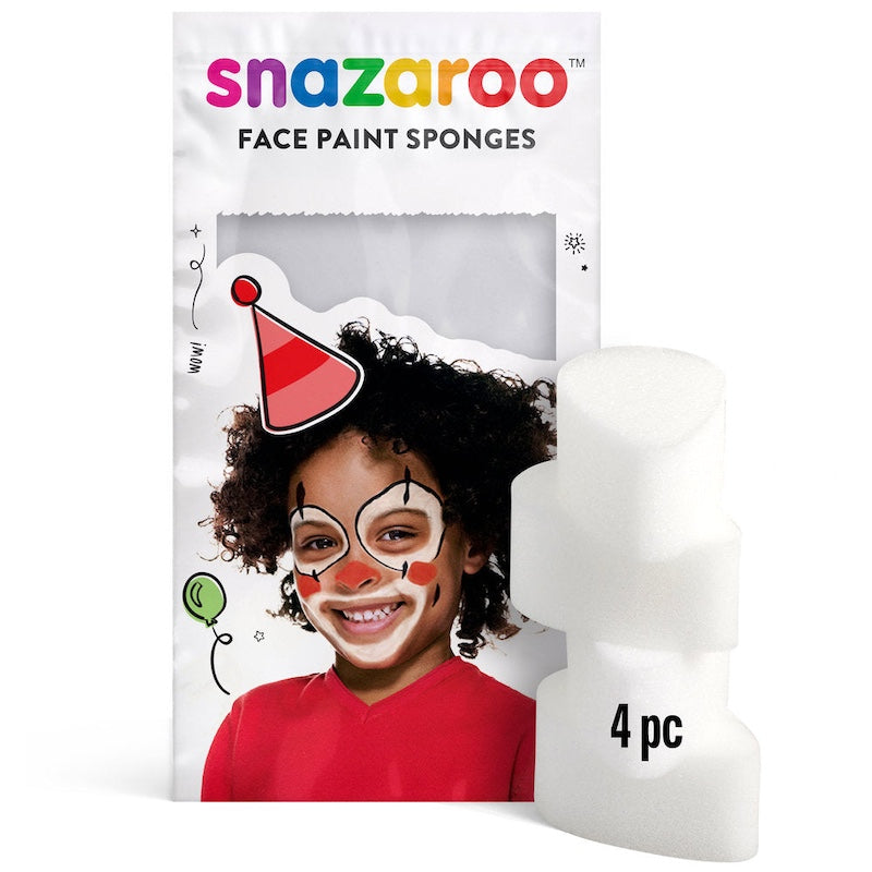 Snazaroo, Sponge, Tear Drop Pk. 4