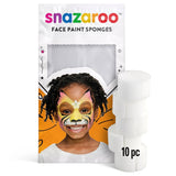 Snazaroo, Sponge, Semi Circle Pk 10