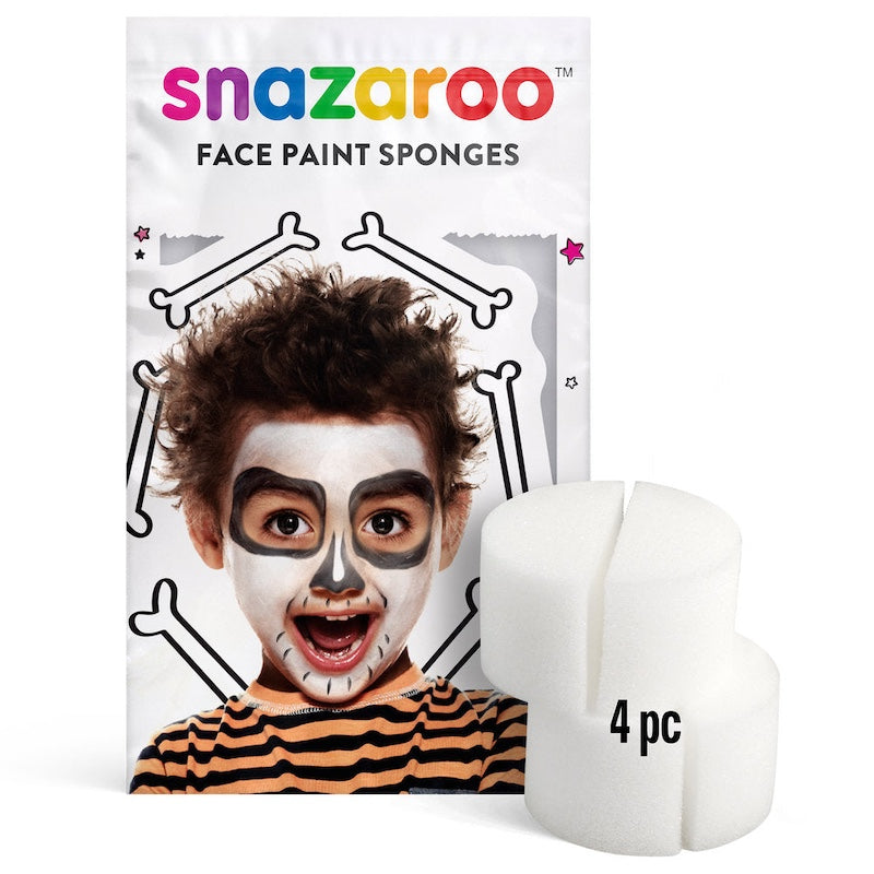 Snazaroo, Sponge, Semi Circle Pk 4