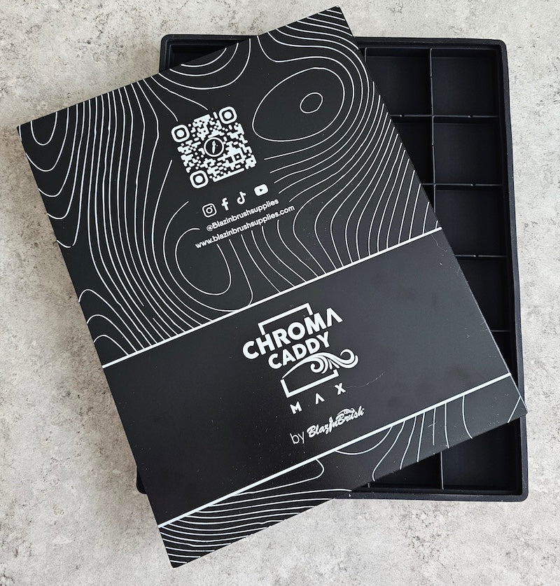 Blazin Brush, Chroma Caddy Max. Obsidian
