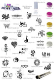 Chloïs Glitter Tattoo Kits, Petticoat