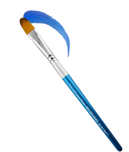 Diamond, Long Filbert Brush | Magicboxfacepaints