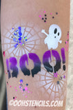 Ooh Stencils, Tattoo, Boo! Ghost