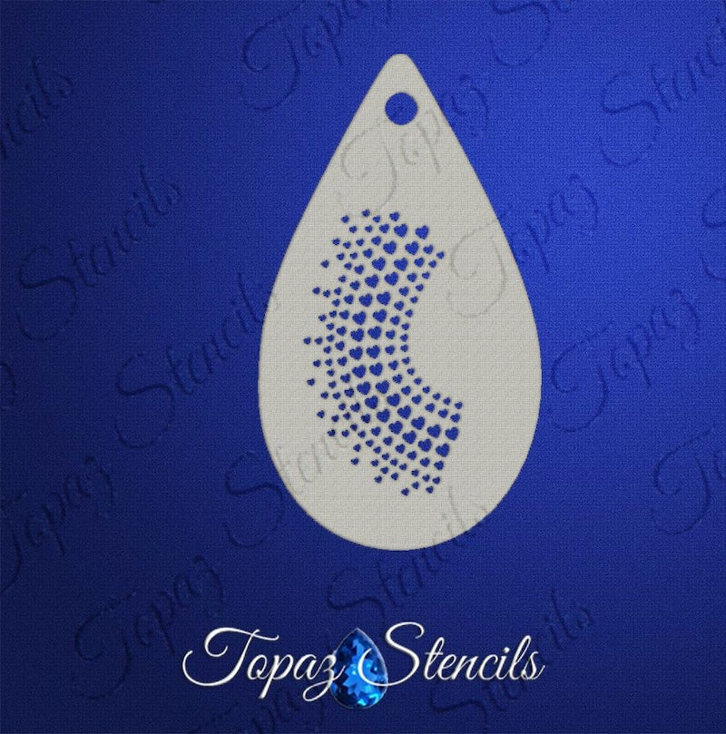 Topaz, Halftone Crescents Hearts