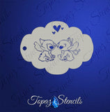 Topaz, Stitch & Angel