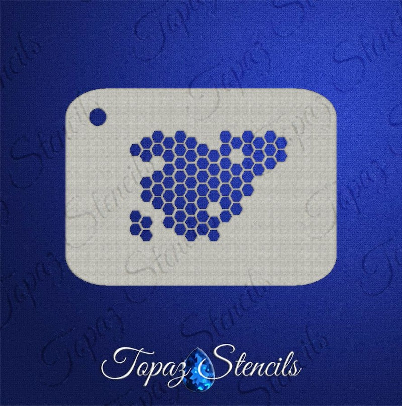 Topaz, Honeycomb Texture
