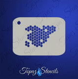 Topaz, Honeycomb Texture