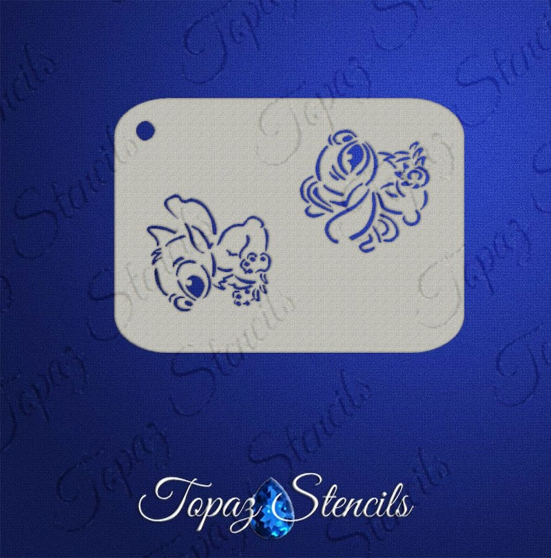 Topaz, Stitch & Angel