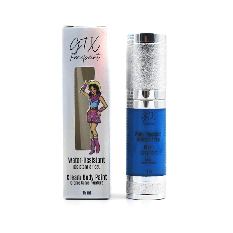 GTX, Cream Body Paint, Bluebonnet