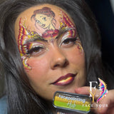 clive stencil-Princess Face Painting Stencil