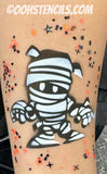 Ooh Stencils, Halloween Mummy