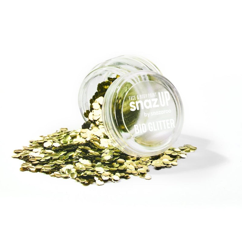 Snazaroo, Bio Glitter, Chunky Gold