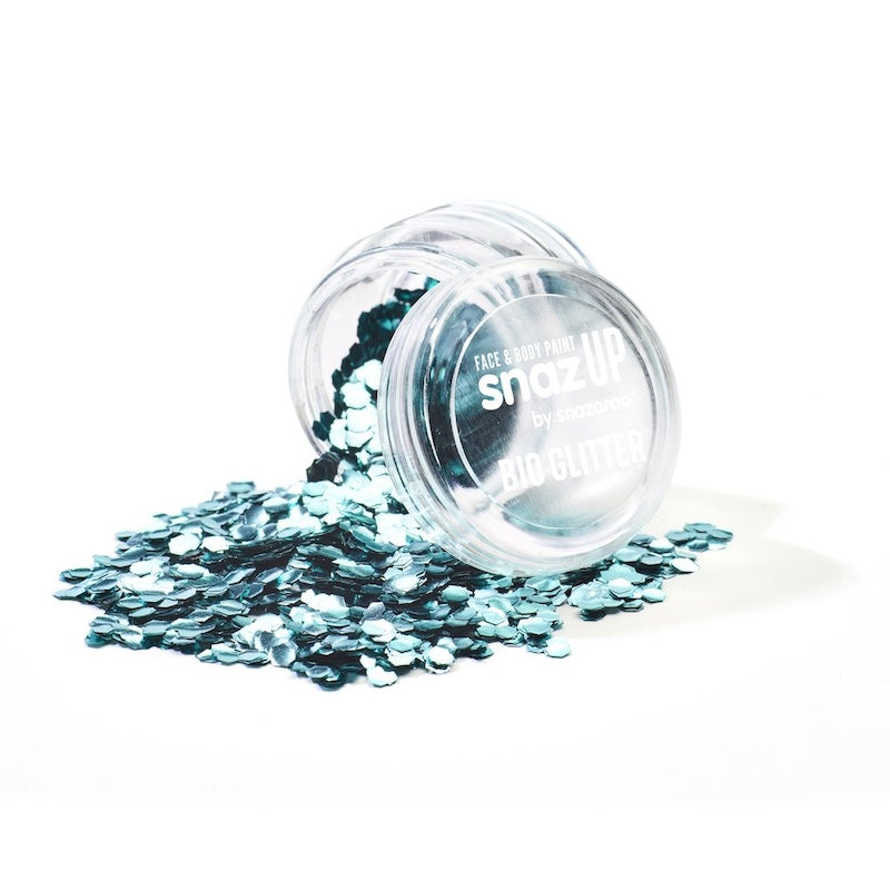 Snazaroo, Bio Glitter, Chunky Sky Blue