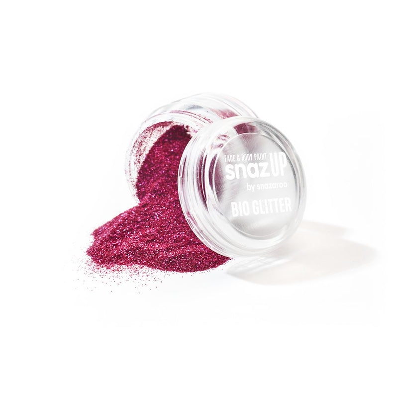 Snazaroo, Bio Glitter, Fine Rose Pink