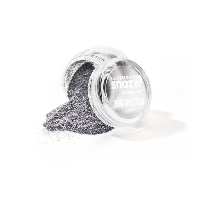 Snazaroo, Bio Glitter, Fine Silver