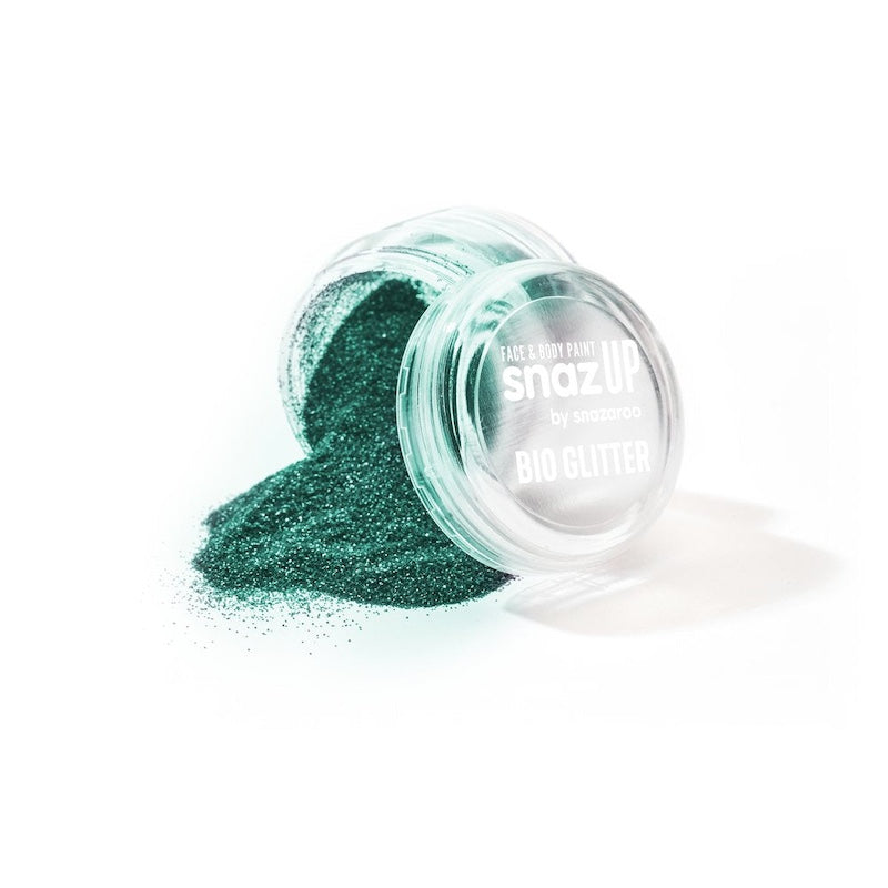 Snazaroo, Bio Glitter, Fine Turquoise