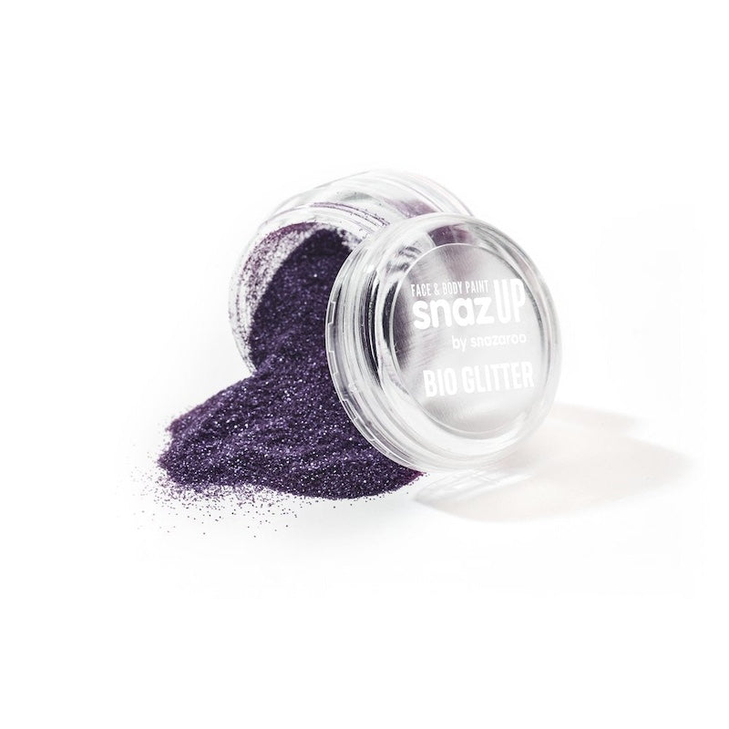 Snazaroo, Bio Glitter, Fine Violet