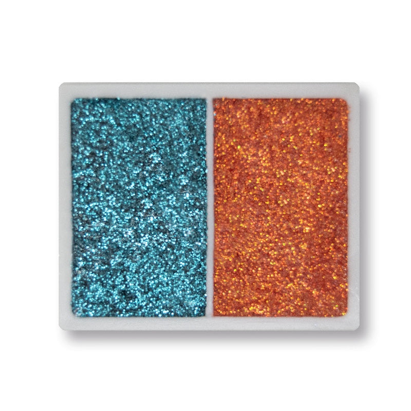 Prismatic  Palette Refill, Aqua & Ember