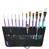 Brush Wallet, Double Row, Black (New)