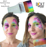 Bolt, Rainbow Face and Body Brush