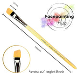 Facepainting Hub, Verona, Angle, 1/2"