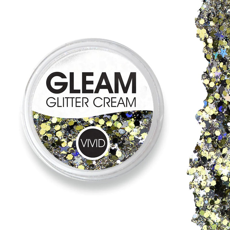 Vivid, Gleam Glitter Cream 30g, Gala