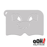 Ooh Stencils, Mask, Easter Bunny Set