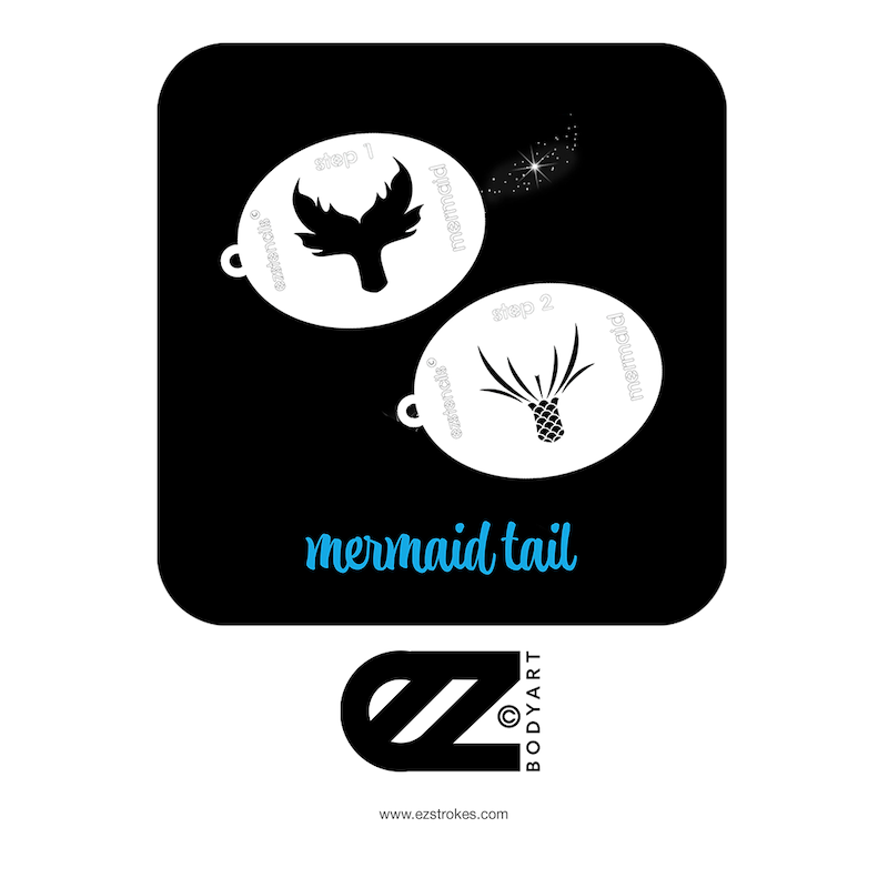 EZ Stencils, Mermaid Tail