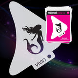 Vibrant Stencils, Mermaid