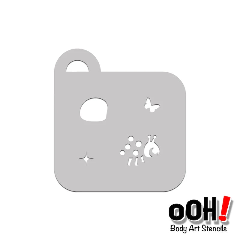 Ooh Stencils, Petite Lady Bug