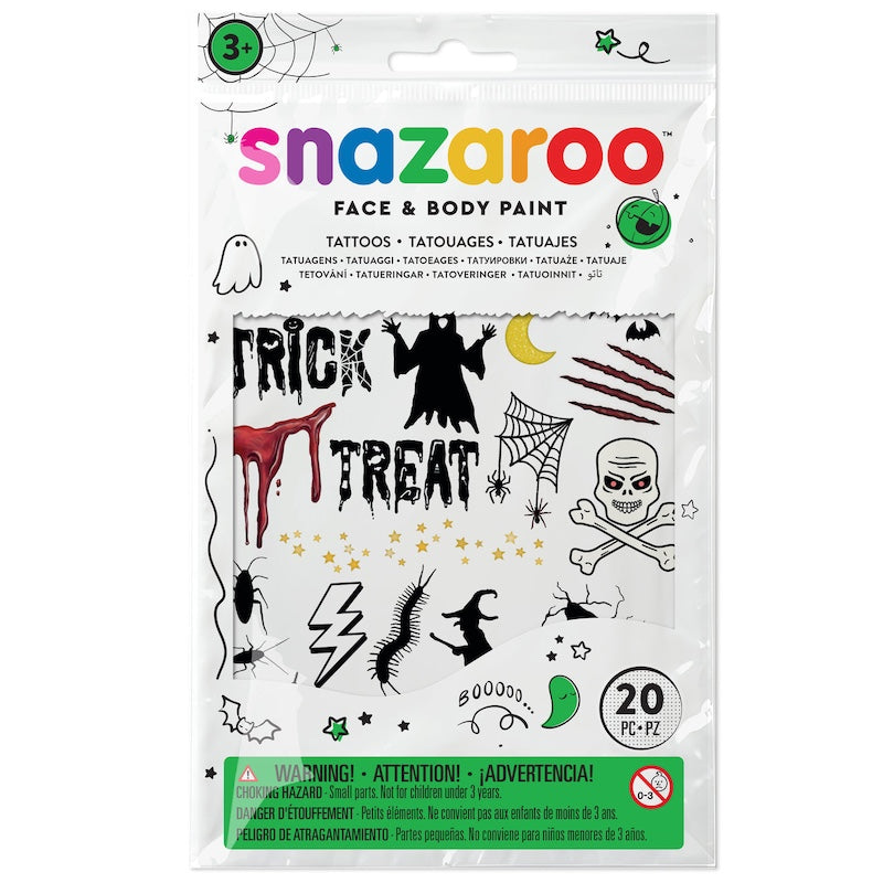 Snazaroo Tattoos, Spooky