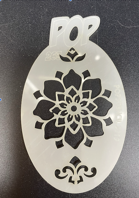 Pop Stencil Mini, Henna Mandala Flower