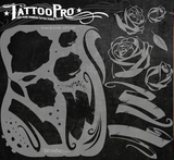 Tattoo Pro, Roses & Scrolls