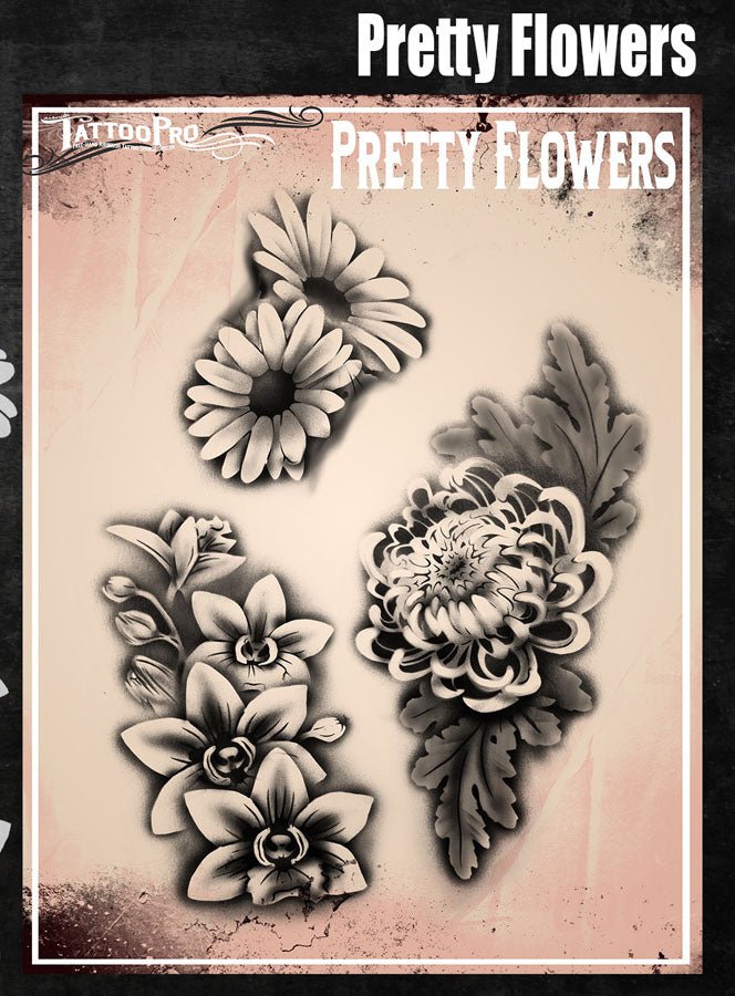 Tattoo Pro, Pretty Flowers