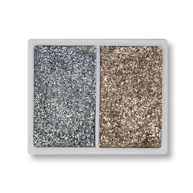 Prismatic  Palette Refill, Silver & 24k