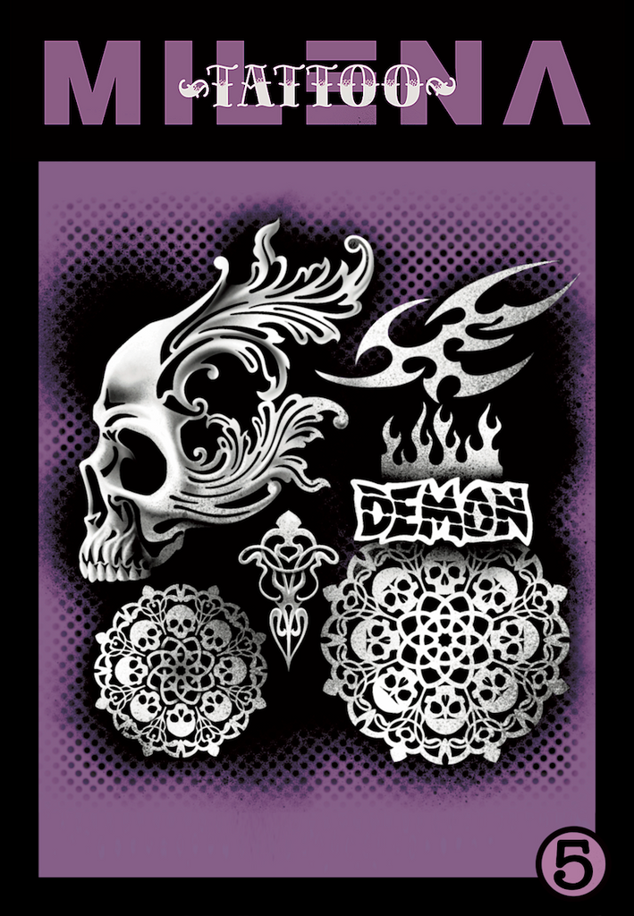 Milena, Airbrush No.5, Demon